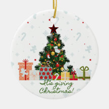 C'est donner l'ornement de Noël