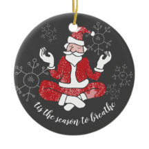 C'Est La Saison Pour Respirer Le Yoga Père Noël Pe