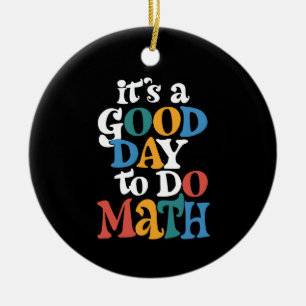 Décoration En Céramique C'est un bon jour pour faire des mathématiques ens