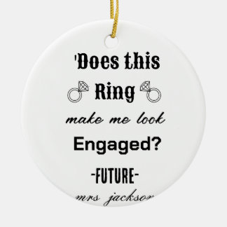 DÉCORATION EN CÉRAMIQUE CETTE ANNEAU ME REND-ELLE ENGAGÉE ?