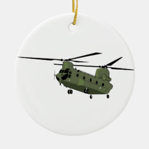 Décoration En Céramique CH-47 Chinook