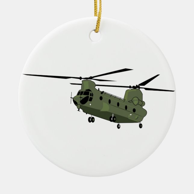 Décoration En Céramique CH-47 Chinook (Devant)