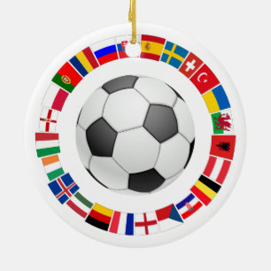 Décoration En Céramique Championnat d'Europe de football 2016