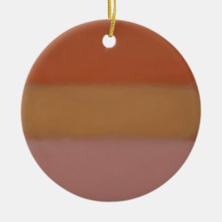 Décoration En Céramique Champs de couleur orange minimaliste blocs abstrai