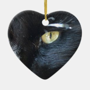 Décoration En Céramique Chat vous observant