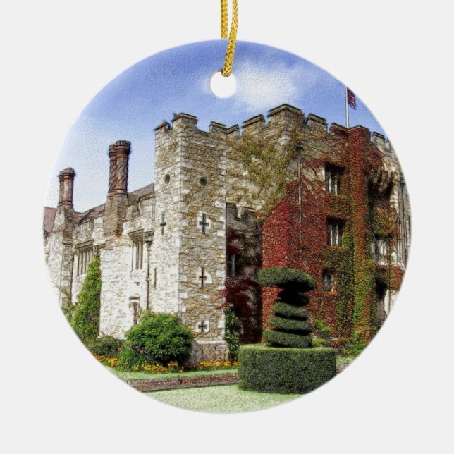 Décoration En Céramique Château de Hever, Kent, Angleterre (Devant)