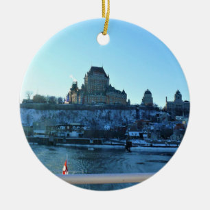 Décoration En Céramique Château Frontenac, Québec, Canada