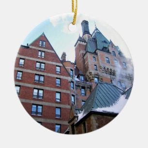 Décoration En Céramique Château Frontenac, Québec, Canada