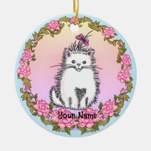Décoration En Céramique Chaton bébé chat