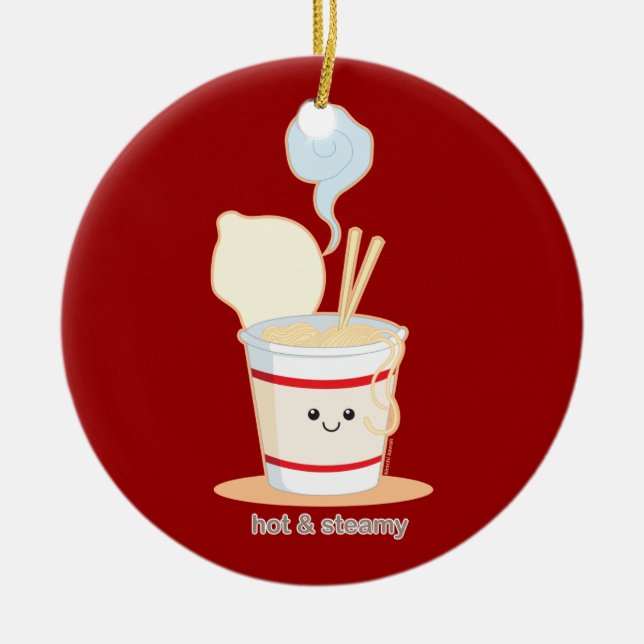 Décoration En Céramique Chaud et chaud et humide (Devant)