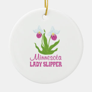 Décoration En Céramique Chaussure-dame du Minnesota