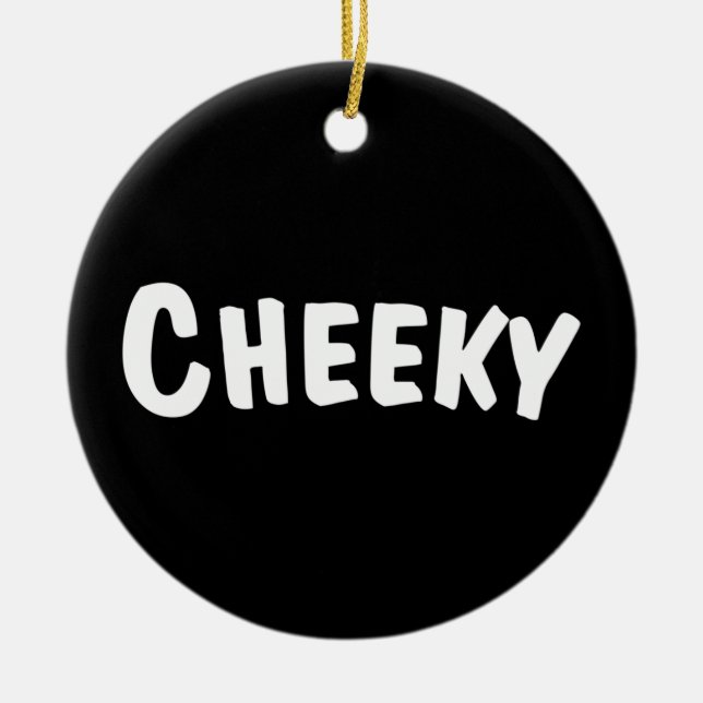 Décoration En Céramique Cheeky (Devant)
