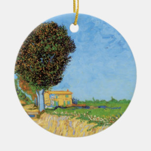 Décoration En Céramique Chemin près d'Arles par Vincent van Gogh