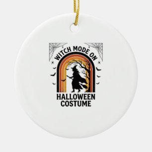 Décoration En Céramique Chemise de sorcière d'Halloween Costume drôle Grav