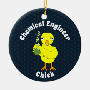 Décoration En Céramique Chick, ingénieur chimique