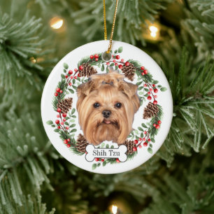 Décoration En Céramique Chien Chien Chien Chien Chien Chien Personnalisé O