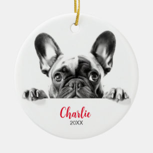 Décoration En Céramique Chien de taule français personnalisé Pékin