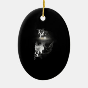 Décoration En Céramique Chien Maman BostonTerrier Amoureux des chiens Cade