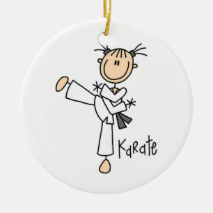 Décoration En Céramique Chiffre T-shirts et cadeaux de bâton de karaté de