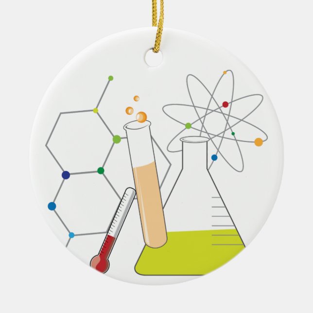 Décoration En Céramique Chimie (Devant)
