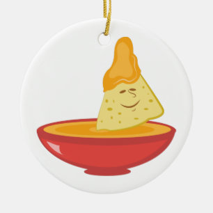 Décoration En Céramique Chip & Dip