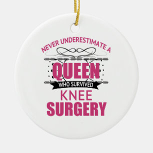 Décoration En Céramique Chirurgie Du Genou Pour Les Femmes