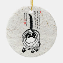Chonky rayé japonais Tabby Chat