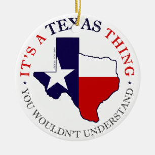 Décoration En Céramique Chose du Texas