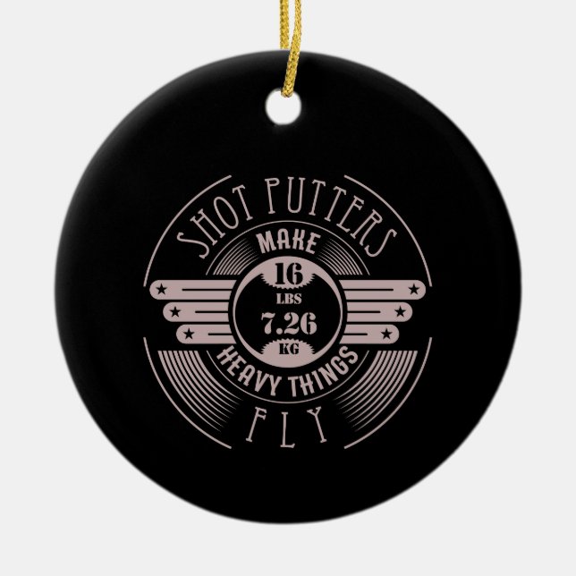 Décoration En Céramique choses lourdes qui mouche 2 (Devant)