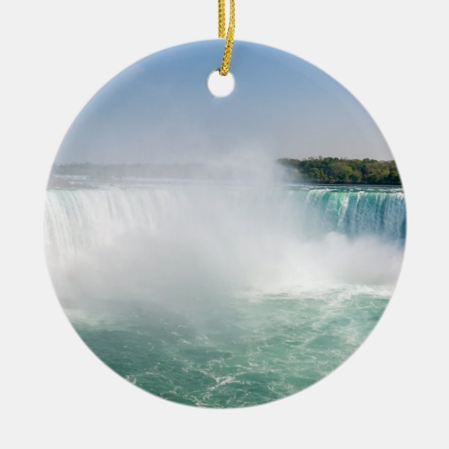 Décoration En Céramique Chutes du Niagara - Canada (Devant)