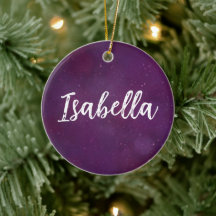 Ciel d'étoile violette