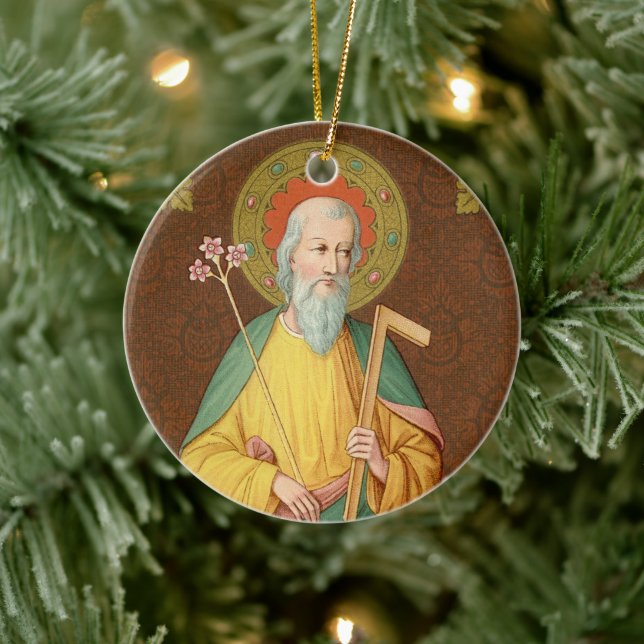 Décoration En Céramique Circulaire St. Joseph (SAU 35) (Arbre)