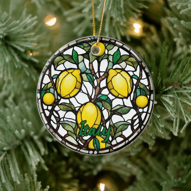 Décoration En Céramique Citronnier d'Italie (Arbre)