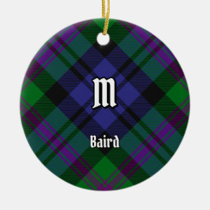 Décoration En Céramique Clan Baird Tartan