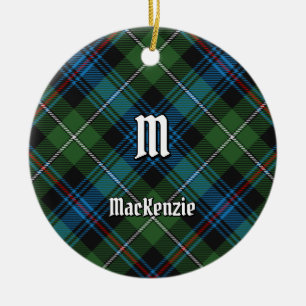 Décoration En Céramique Clan MacKenzie Tartan en céramique
