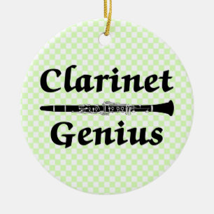 Décoration En Céramique Clarinet Genius