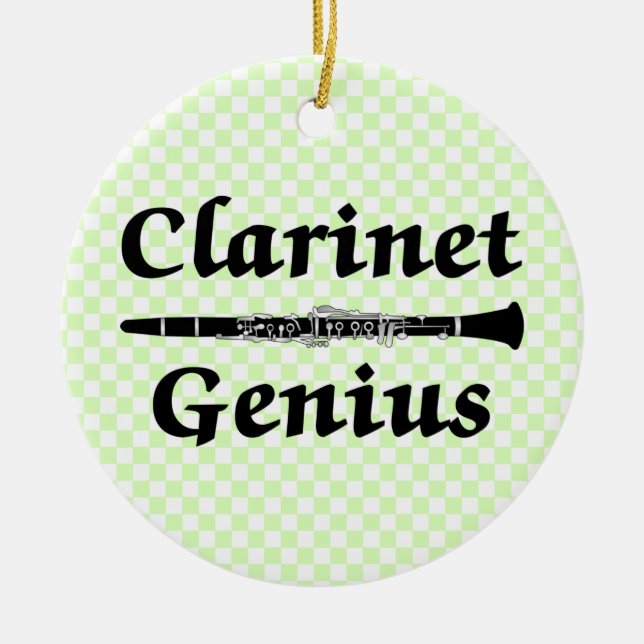Décoration En Céramique Clarinet Genius (Devant)