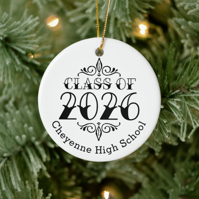 Décoration En Céramique Classe Tat de 2026 - Diplôme Photo (Arbre)
