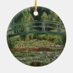 Décoration En Céramique Claude Monet - La passerelle japonaise