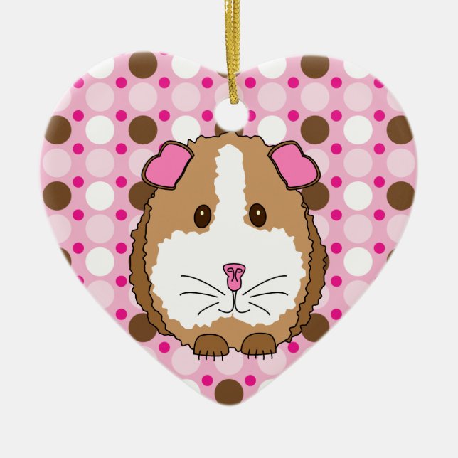 Décoration En Céramique Cobaye Brown (Devant)