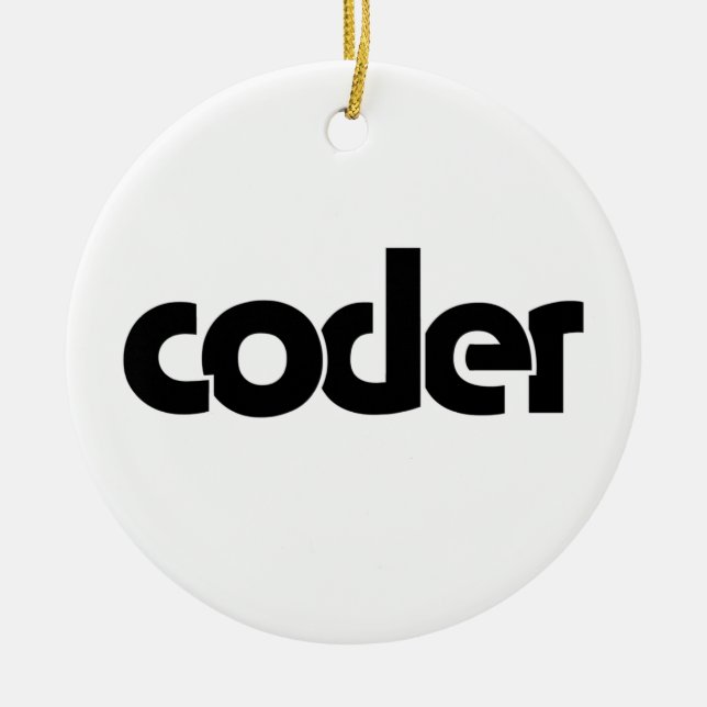 Décoration En Céramique Coder (Devant)