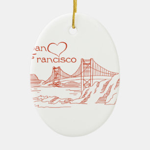 Décoration En Céramique Coeur à San Francisco