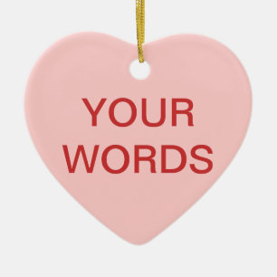Décoration En Céramique Coeur bonbon - Créez votre propre sentiment