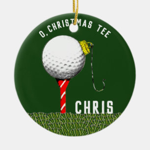 Décoration En Céramique Collectif de golf personnalisé