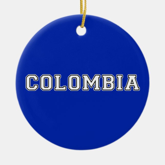 Décoration En Céramique Colombie (Devant)