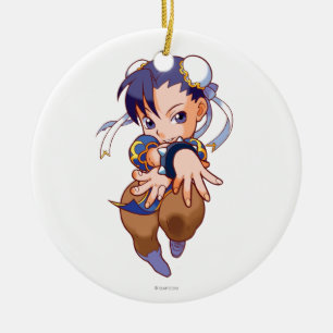 Décoration En Céramique Combattant Chun-Li de poche
