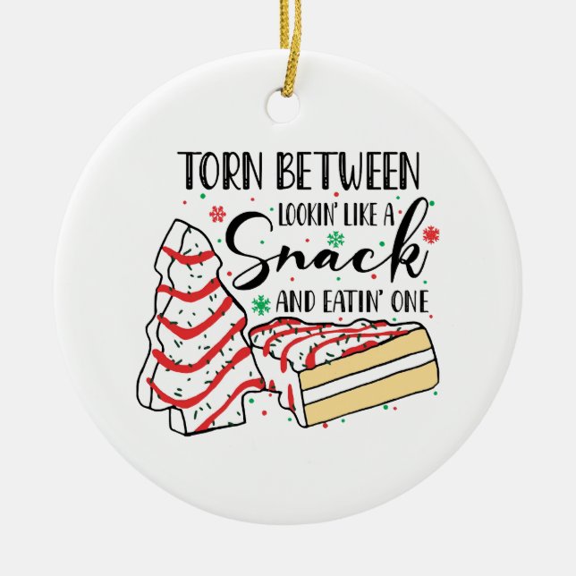 Décoration En Céramique Comme Un Snack (Devant)