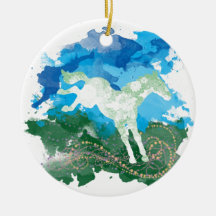 Conception galopante de cheval