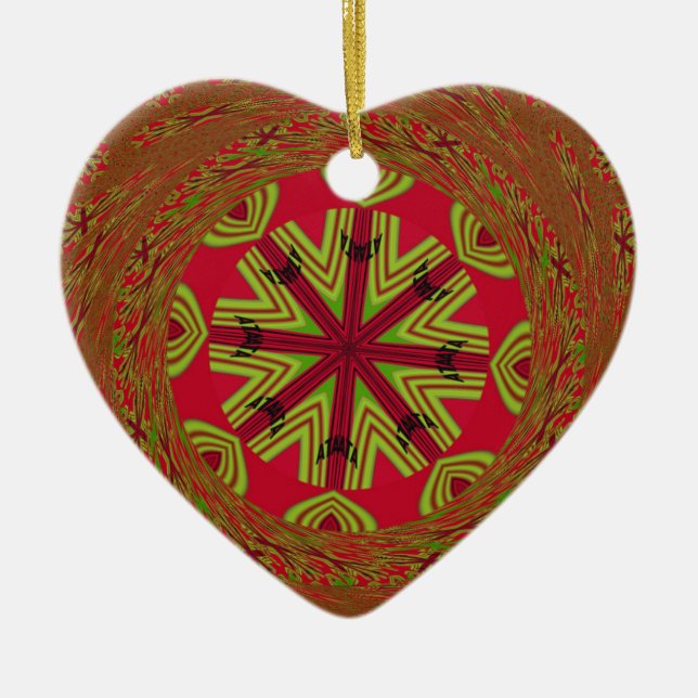 Décoration En Céramique Conception traditionnelle africaine (Devant)