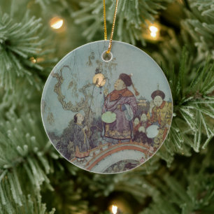 Décoration En Céramique Conte de fées vintage, cauchemar d'Edmund Dulac